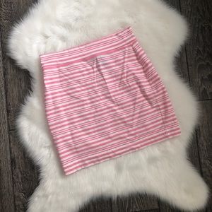 Moda international striped mini Skirt